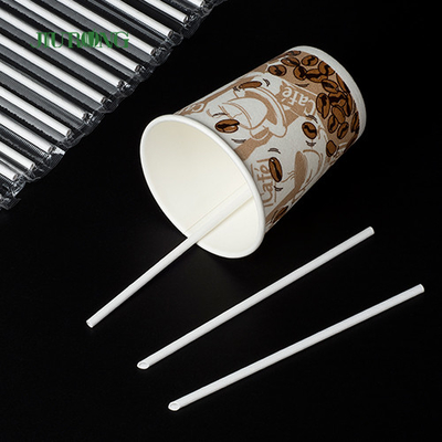 ジュースのコーヒーのための再使用可能な8mmクラフト紙Bobaのわら