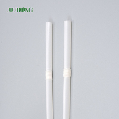 環境にやさしい生分解性プラストロー4.6 * 150mmホットドリンク用ペーパーストロー