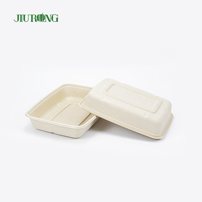 使い捨てサトウキビ食品容器生分解性耐油紙OEMODM