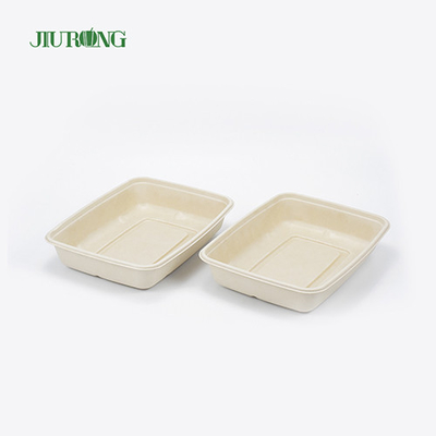 使い捨てサトウキビ食品容器生分解性耐油紙OEMODM
