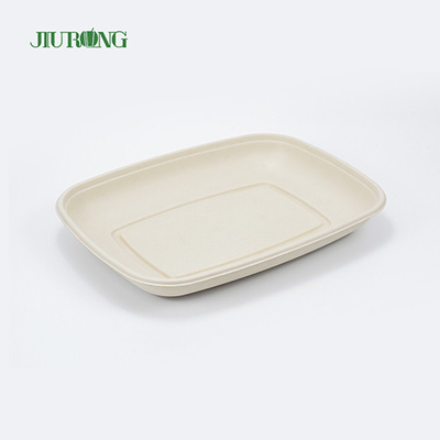 環境にやさしい堆肥化可能な食品トレー寿司生分解性サトウキビプレート