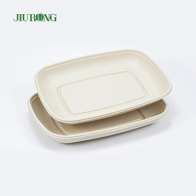 環境にやさしい堆肥化可能な食品トレー寿司生分解性サトウキビプレート