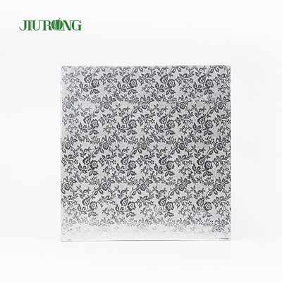 ベーカリーショップ用エンボスシルバー使い捨てケーキボード30 * 40cm