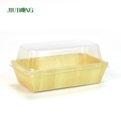 食品店用リサイクル生分解性食品容器紙寿司トレー180mm